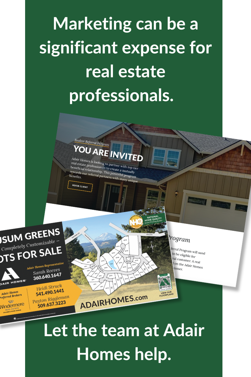 Adair Homes Real Estate Referral Program