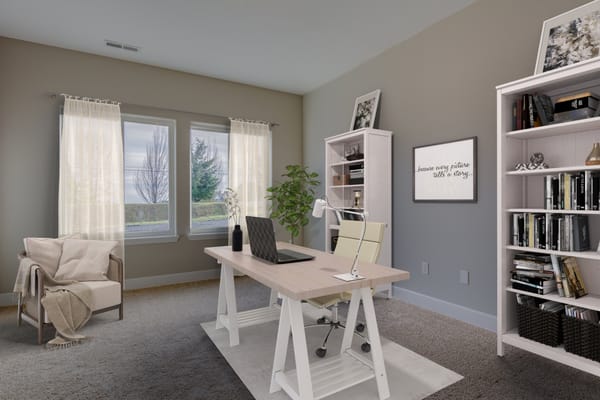 Tips for Designing an Inspiring Home Office for Your New Custom Home